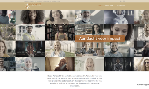 Aandacht Groep heeft een nieuwe website!